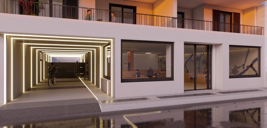 Via Duca D’Aosta appartamento trilocale nuova costruzione con ampia veranda