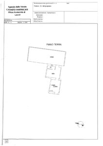 planimetria piano terra bilocale - Agenzia Immobiliare Lecce - Lusso, Appartamenti, Case, Ville