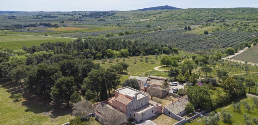 Castel Del Monte storica masseria a corte immersa nel verde