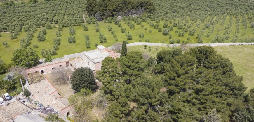 Castel Del Monte storica masseria a corte immersa nel verde