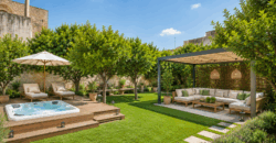 Palazzo storico con giardino e terrazzo panoramico nel cuore di Guagnano