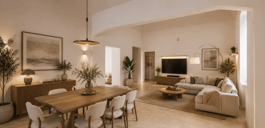 Palazzo storico con giardino e terrazzo panoramico nel cuore di Guagnano