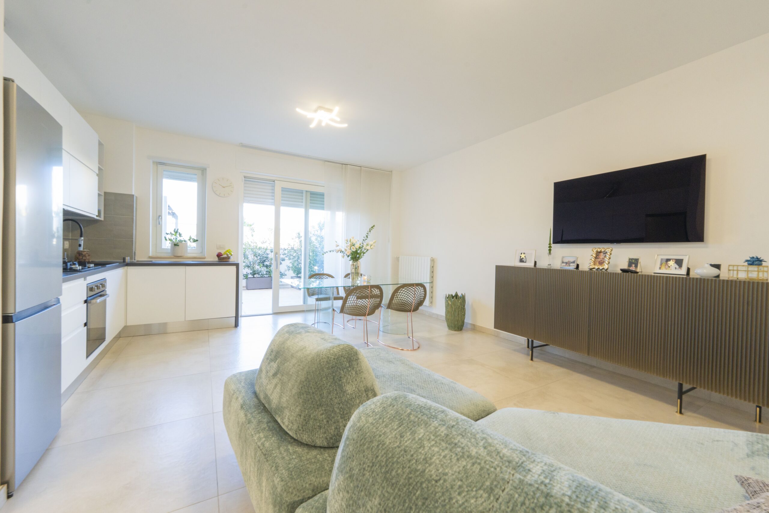 Lecce Residence Parco Dei Tigli rifinito appartamento con giardino
