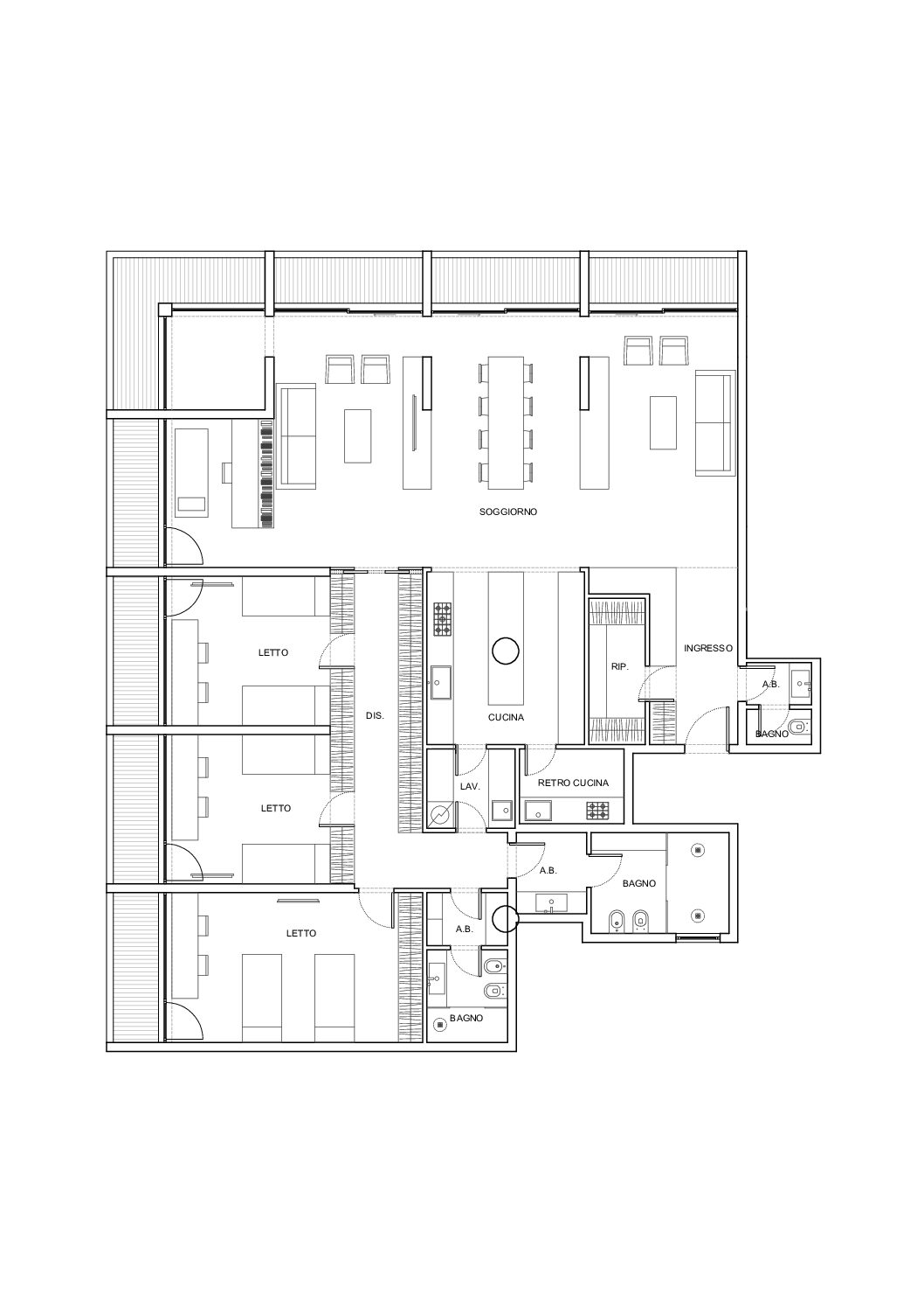Elegante Residenza Panoramica nel Cuore di Lecce – Piazza Mazzini