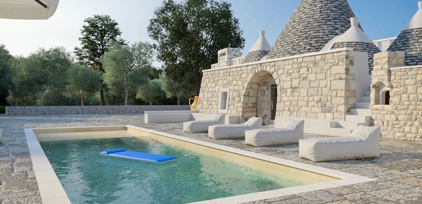 Prestigioso Complesso di Trulli e Lamie a Ceglie Messapica