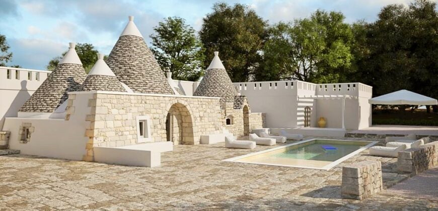 Prestigioso Complesso di Trulli e Lamie a Ceglie Messapica