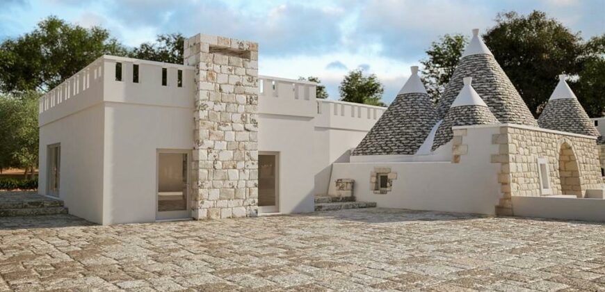 Prestigioso Complesso di Trulli e Lamie a Ceglie Messapica
