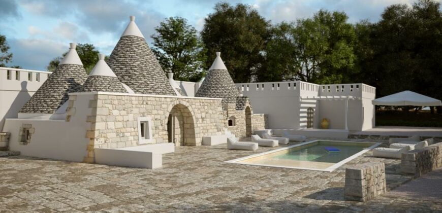Prestigioso Complesso di Trulli e Lamie a Ceglie Messapica