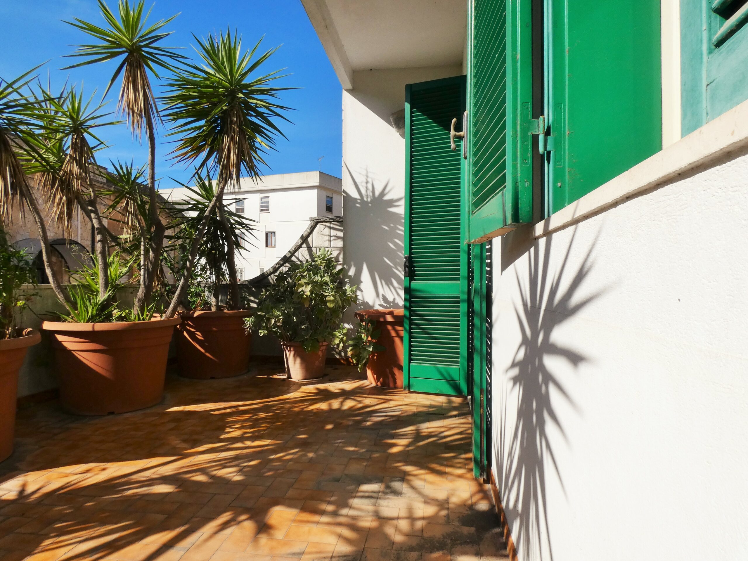 San Cesario Di Lecce Stabile con giardino e terrazzo composto da due appartamenti di ampia metratura